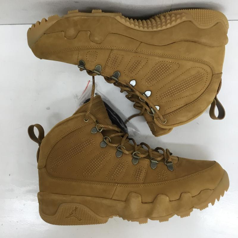 ナイキ NIKE ブーツ 一般 AR4490-700 Nike Air Jordan 9 Retro Boot Wheat 28.0cm 無地 キャメル / キャメル / X ベージュ / ベージュ /  メンズ USED 古着 中古 10128864