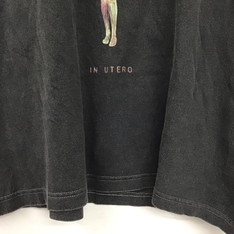 グッドロックスピード GOOD ROCK SPEED Tシャツ 半袖 半袖カットソー プリントTシャツ クルーネックカットソー FREE プリント 黒 / ブラック /  メンズ USED 古着 中古 10135496