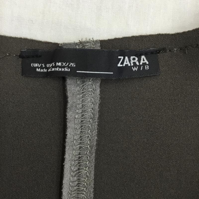 ザラ ZARA コート 毛皮、ファー S 無地 灰 / グレー /  レディース USED 古着 中古 10140880