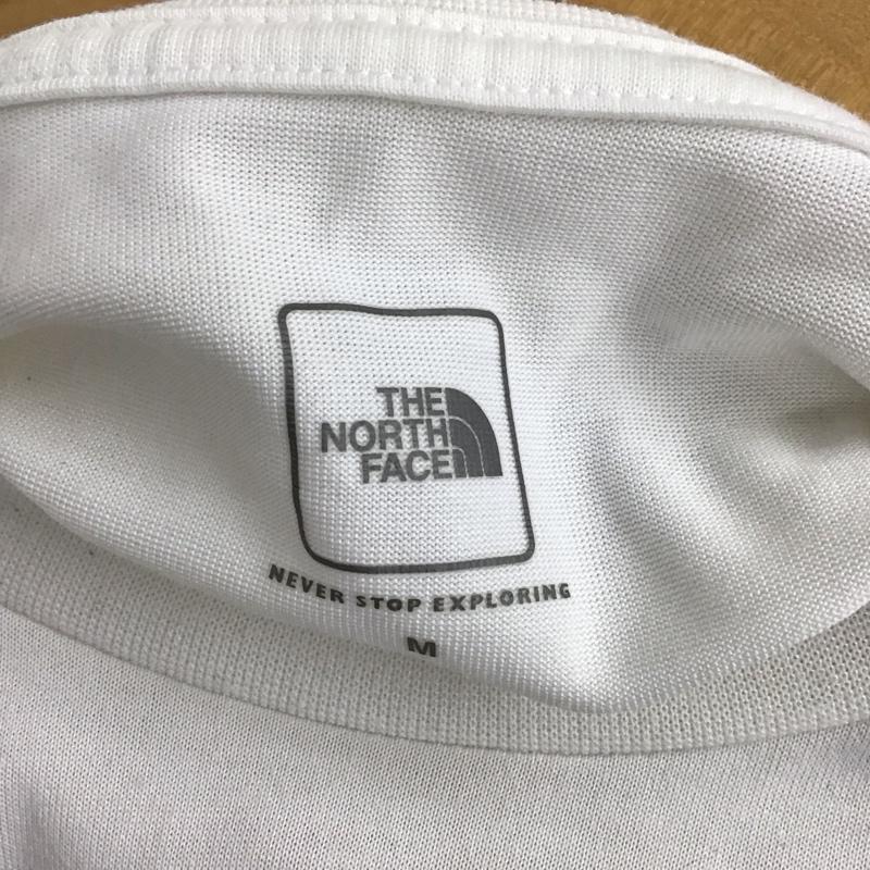 ザノースフェイス THE NORTH FACE Tシャツ 半袖 NT31911Z Belay On Belaya クルーネック M ロゴ、文字 白 / ホワイト /  メンズ USED 古着 中古 10129122