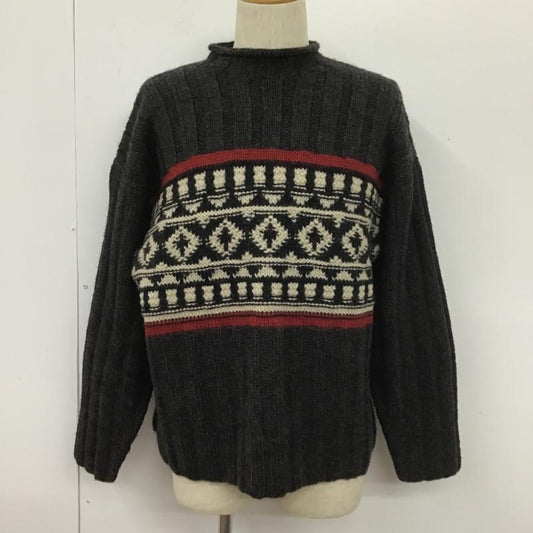 ジェイクルー J.CREW ニット、セーター 長袖 S 無地 灰 / グレー /  メンズ USED 古着 中古 10105972