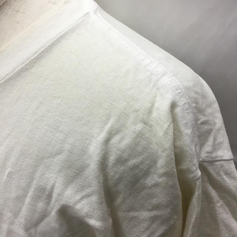 ステューシー STUSSY Tシャツ 半袖 黒タグ 80s ラスタライオン XL ロゴ、文字 X プリント 白 / ホワイト /  メンズ USED 古着 中古 10113459