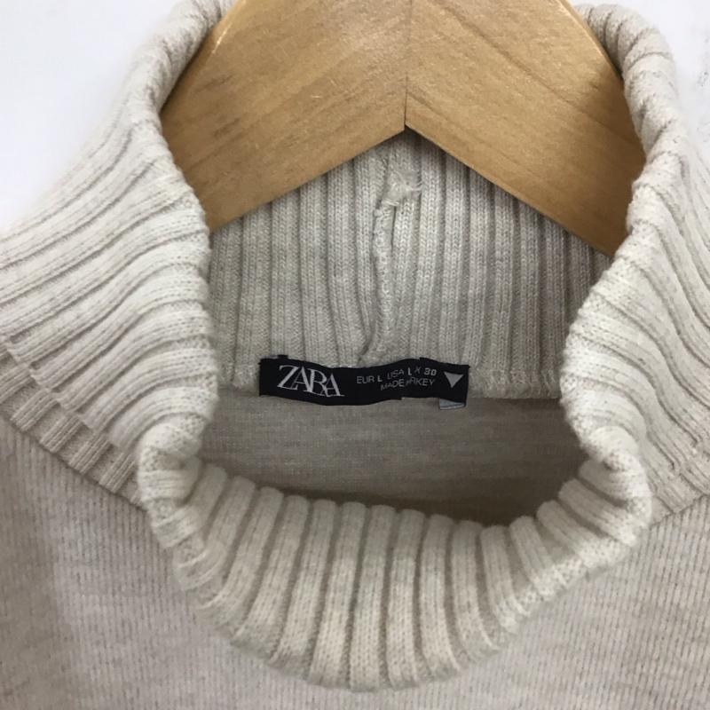 ザラ ZARA ベスト ベスト L 無地 ベージュ / ベージュ /  レディース USED 古着 中古 10139940