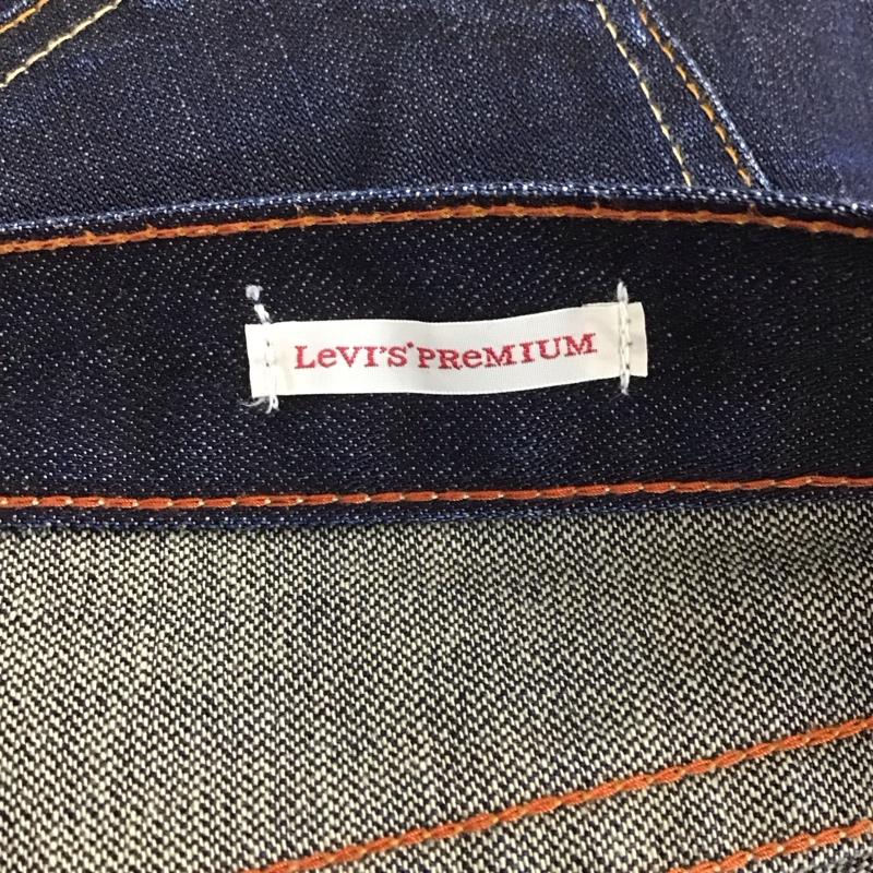 リーバイスプレミアム Levis PReMIUM パンツ デニム、ジーンズ デニムパンツ スリムパンツ カジュアルパンツ 32インチ 無地 インディゴ / インディゴ /  メンズ USED 古着 中古 10148301