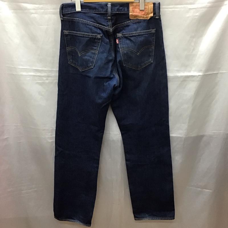 リーバイストラウスアンドコー Levi Strauss & co. パンツ デニム、ジーンズ デニムパンツ ストレートパンツ ワイドパンツ カジュアルパンツ 33インチ 無地 インディゴ / インディゴ /  メンズ USED 古着 中古 10113579