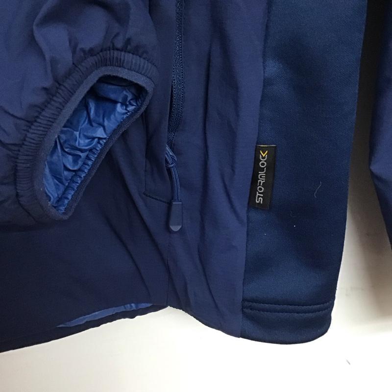 ジャック・ウルフスキン Jack Wolfskin ジャケット、上着 ジャンパー、ブルゾン ジップアップジャケット ナイロンジャケット アウター パーカー M ロゴ、文字 紺 / ネイビー / X 青 / ブルー /  メンズ USED 古着 中古 10145298