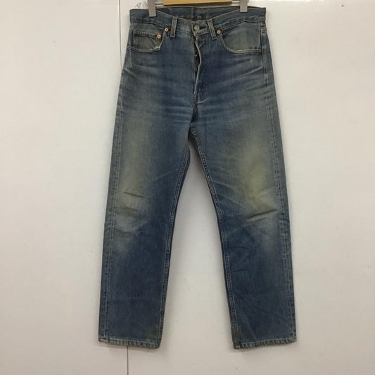 リーバイス Levi s パンツ デニム、ジーンズ W32L36 32インチ 無地 インディゴ / インディゴ /  メンズ USED 古着 中古 10128806
