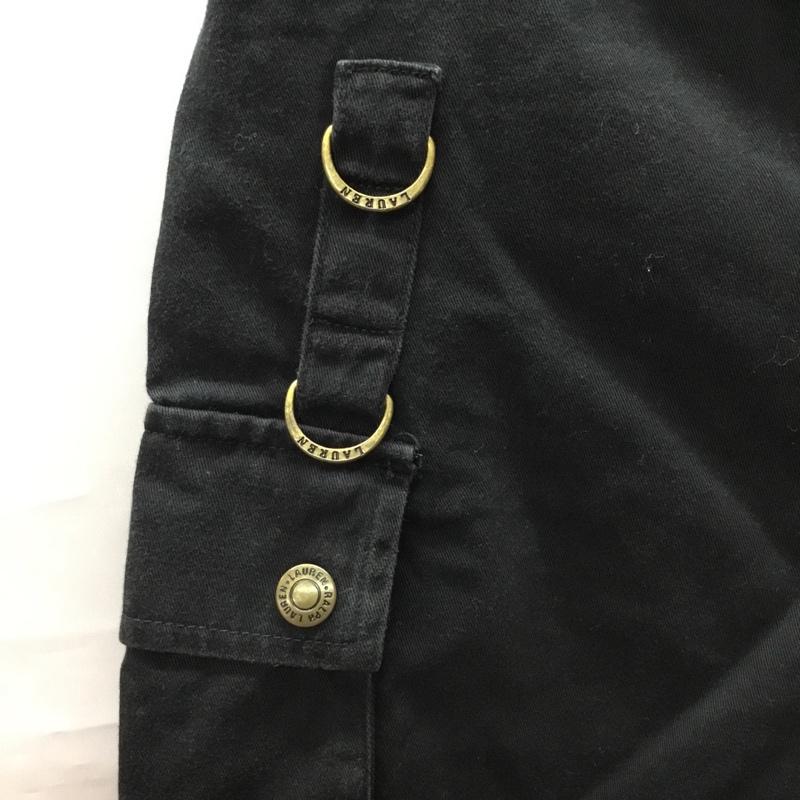 ローレンラルフローレン LAUREN RALPH LAUREN パンツ ショートパンツ 4 無地 黒 / ブラック /  レディース USED 古着 中古 10110827