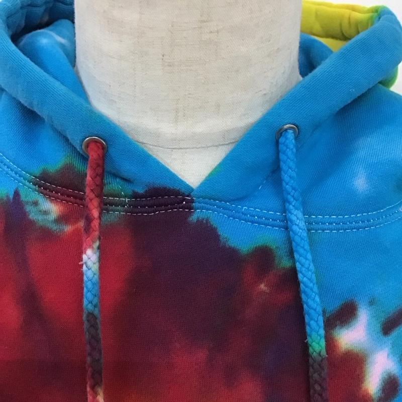 インディペンデント INDEPENDENT パーカー 長袖 長袖パーカー フード付きパーカー プリントスウェット トレーナー mishka L プリント マルチカラー / マルチカラー /  メンズ USED 古着 中古 10123724