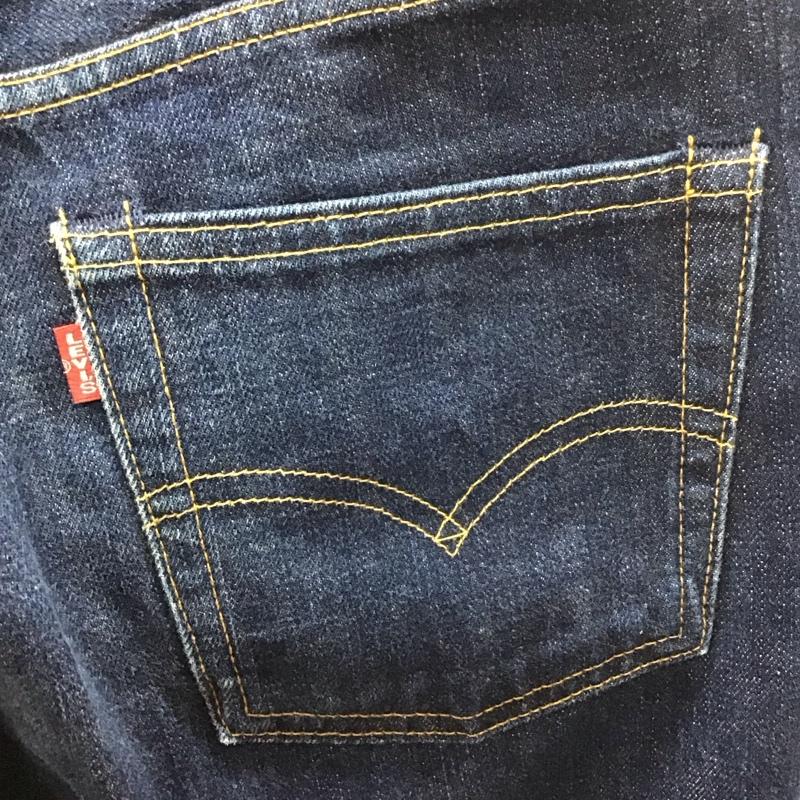 リーバイストラウスアンドコー Levi Strauss & co. ボトムス ボトムス デニムパンツ ストレートパンツ ワイドパンツ カジュアルパンツ 32インチ 無地 インディゴ / インディゴ /  メンズ USED 古着 中古 10113580