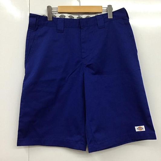 ディッキーズ Dickies パンツ ショートパンツ dk006825 フラットフロントワークパンツショーツ ハーフパンツ 34 無地 青 / ブルー /  メンズ USED 古着 中古 10132000