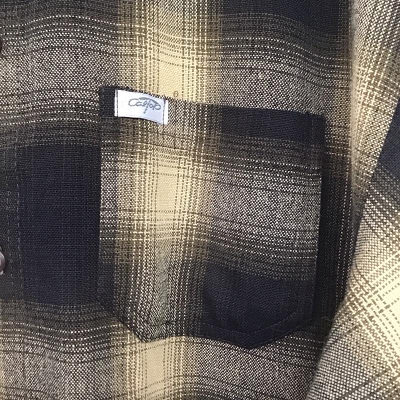 キャルトップ CALTOP シャツ、ブラウス 長袖 長袖シャツ チェックシャツ カラーシャツ XL チェック マルチカラー / マルチカラー /  メンズ USED 古着 中古 10148276
