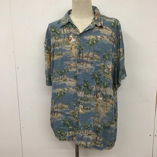 古着 USED シャツ、ブラウス 半袖 半袖シャツ カラーシャツ 半袖カットソー アロハシャツ プリントシャツ XXL プリント マルチカラー / マルチカラー /  メンズ USED 古着 中古 10106647