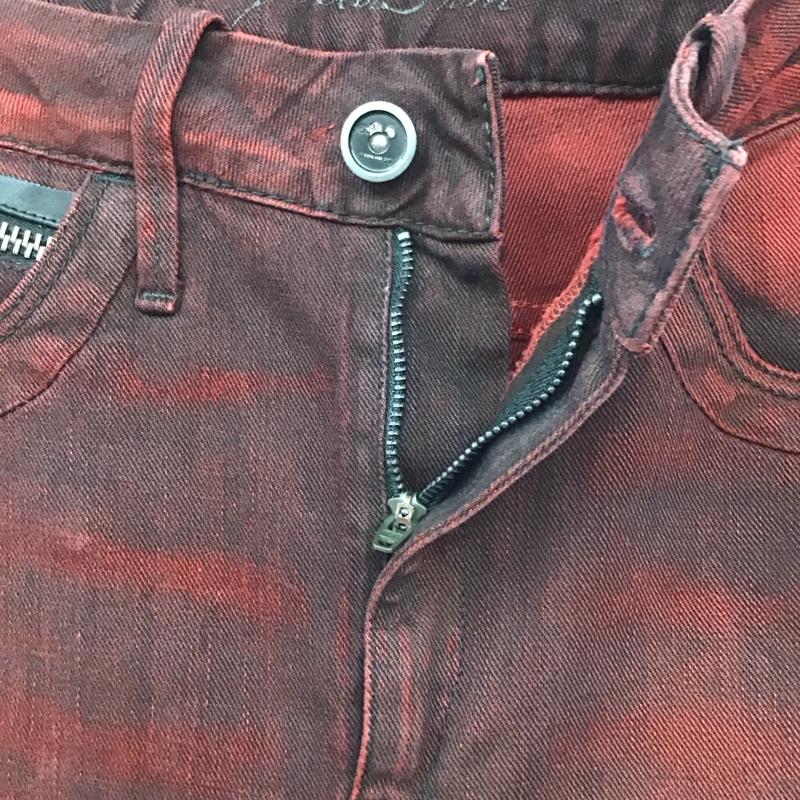 ジースター G-STAR パンツ デニム、ジーンズ TAVI LOOSE TAPERED 無地 赤 / レッド /  メンズ USED 古着 中古 10119827