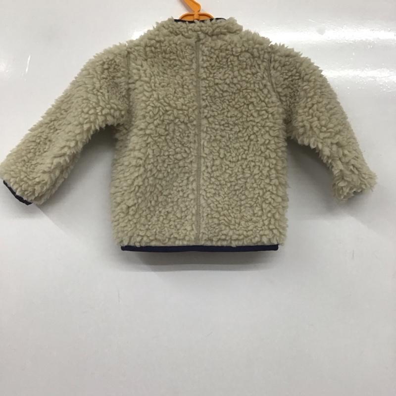パタゴニア patagonia ジャケット、上着 ジャケット、ブレザー 61025fa20 フリースジャケット ジップアップジャケット アウター ロゴ、文字 アイボリー / アイボリー /  ボーイズ USED 古着 中古 10135094