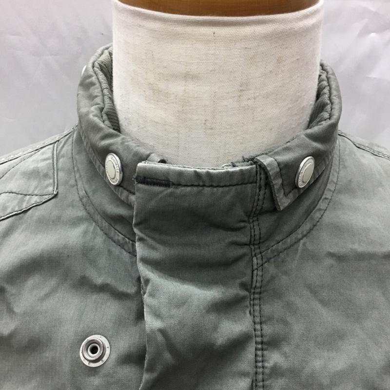 ジースターロゥ G-STAR RAW ジャケット、上着 ジャンパー、ブルゾン ジップアップジャケット ミリタリージャケット カジュアルジャケット S ロゴ、文字 カーキ / カーキ /  メンズ USED 古着 中古 10112298