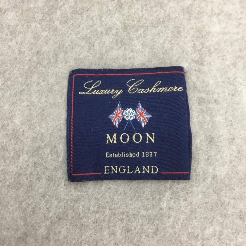 ムーン MOON マフラー マフラー 大判ストール 無地 グレージュ / グレージュ /  レディース USED 古着 中古 10143983