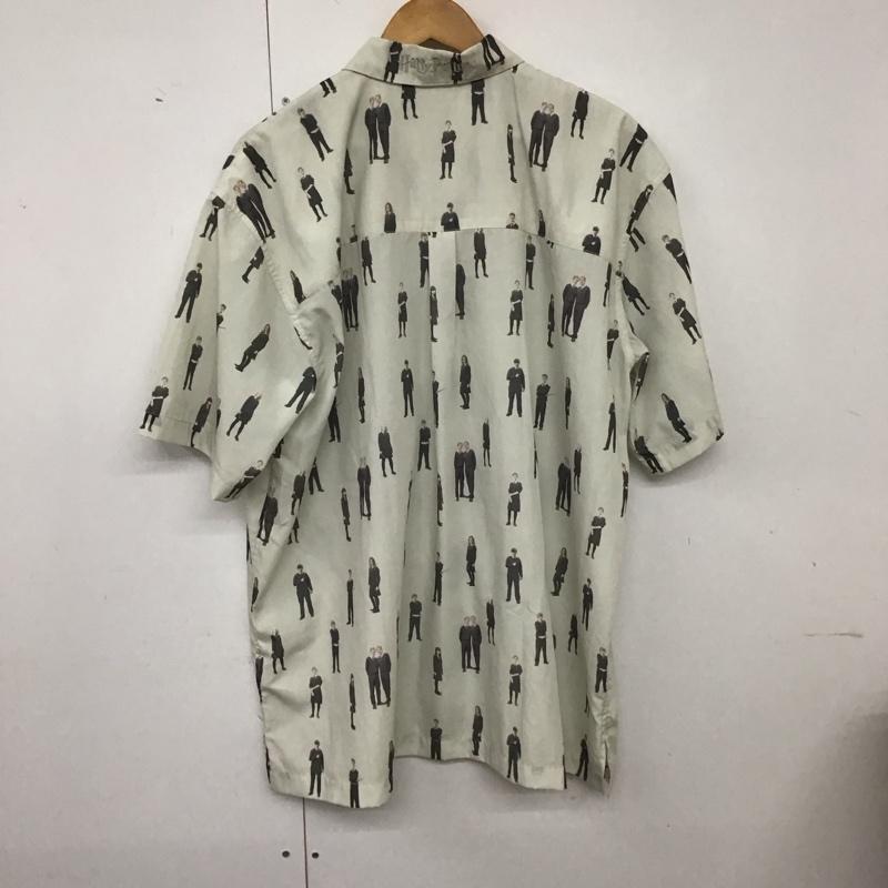 グラニフ graniph シャツ、ブラウス 半袖 半袖シャツ プリントシャツ ポケットシャツ ハリーポッター XL プリント 白 / ホワイト /  メンズ USED 古着 中古 10140121