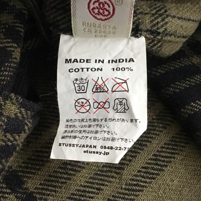 ステューシー STUSSY シャツ、ブラウス 長袖 長袖シャツ チェックシャツ カラーシャツ XL チェック マルチカラー / マルチカラー /  メンズ USED 古着 中古 10130734