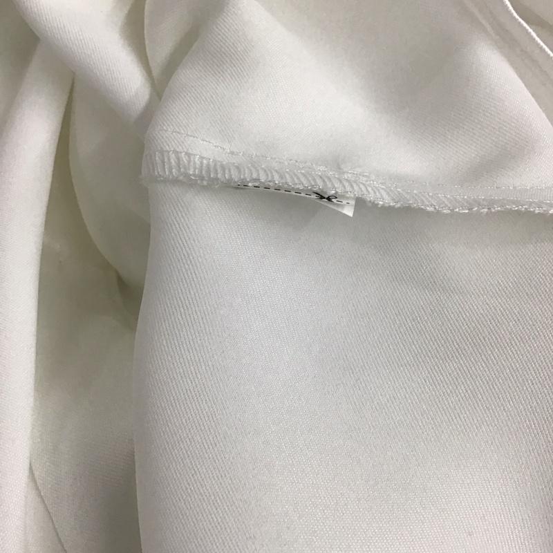 ザラ ZARA シャツ、ブラウス 長袖 長袖シャツ フレアシャツ カジュアルシャツ S 無地 白 / ホワイト /  レディース USED 古着 中古 10132651