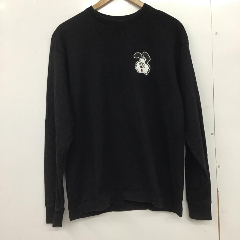 ヒューマンメード HUMAN MADE カットソー 長袖 M プリント 黒 / ブラック /  メンズ USED 古着 中古 10149154
