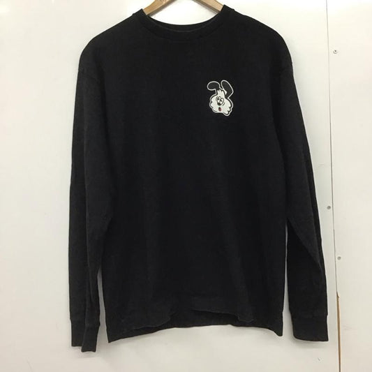 ヒューマンメード HUMAN MADE カットソー 長袖 M プリント 黒 / ブラック /  メンズ USED 古着 中古 10149154