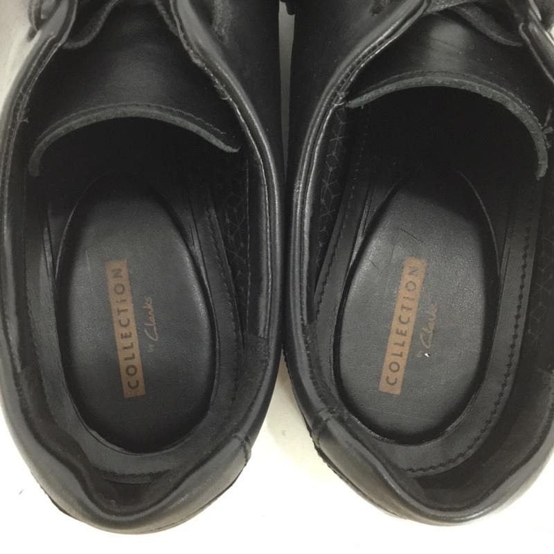 クラークス Clarks 革靴 革靴 UK7 EU41 US：8 無地 黒 / ブラック /  メンズ USED 古着 中古 10136689