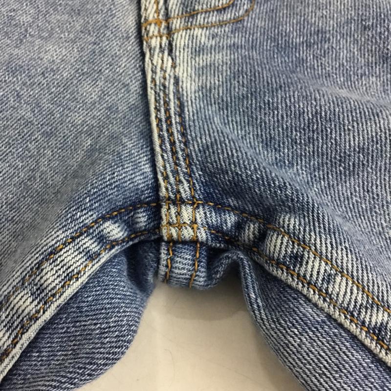 ザラ ZARA パンツ デニム、ジーンズ 40 無地 水色 / ライトブルー /  メンズ USED 古着 中古 10150662