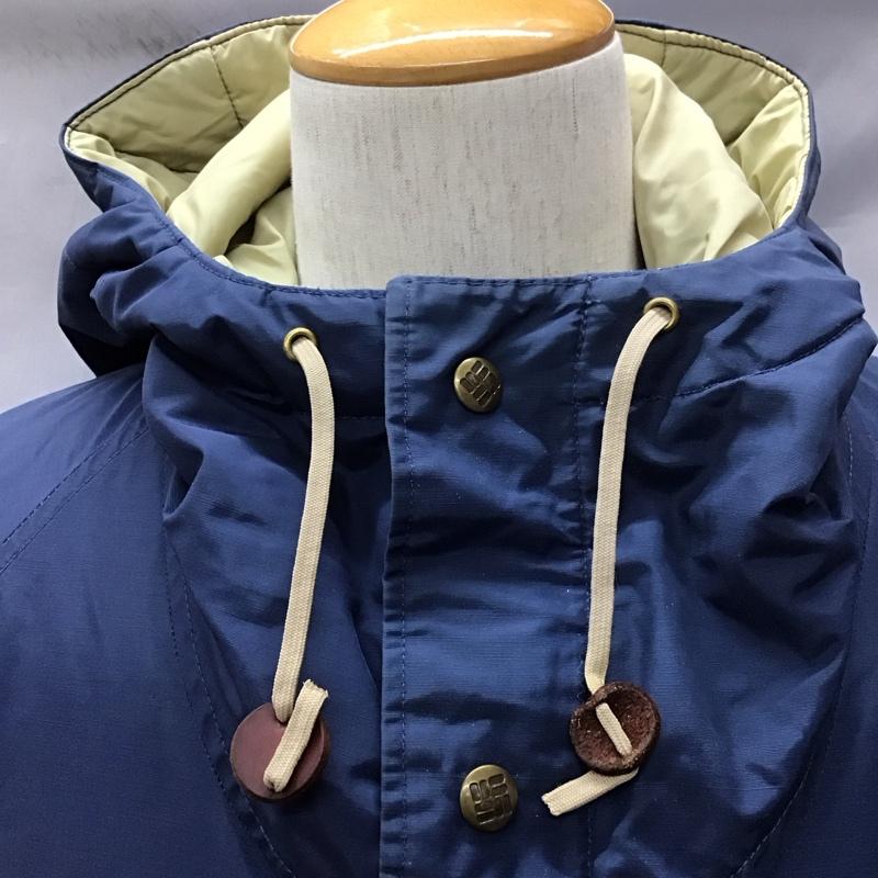 コロンビア Columbia ジャケット、上着 ジャケット、ブレザー GORE-TEX 中綿ジャケット 80年代 無地 紺 / ネイビー /  メンズ USED 古着 中古 10121219