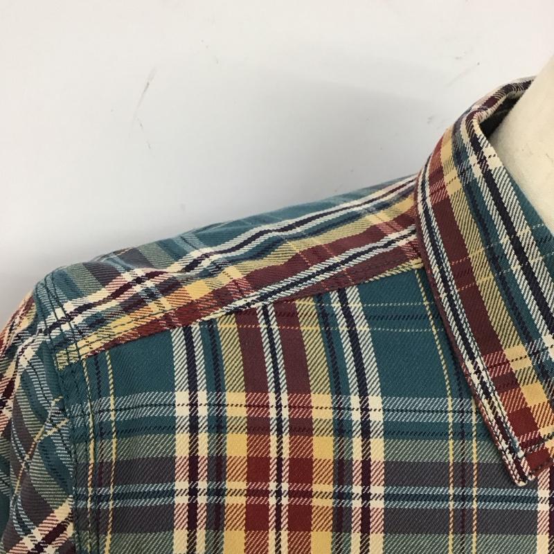 エディーバウアー Eddie Bauer シャツ、ブラウス 長袖 長袖シャツ カラーシャツ ポケットシャツ 長袖カットソー チェックシャツ S チェック マルチカラー / マルチカラー /  メンズ USED 古着 中古 10112786