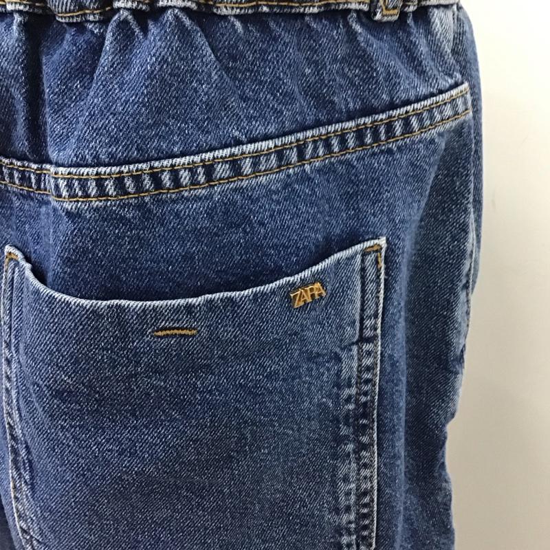 ザラ ZARA パンツ デニム、ジーンズ 5862 063 407 ハイライト 無地 青 / ブルー /  レディース USED 古着 中古 10109068