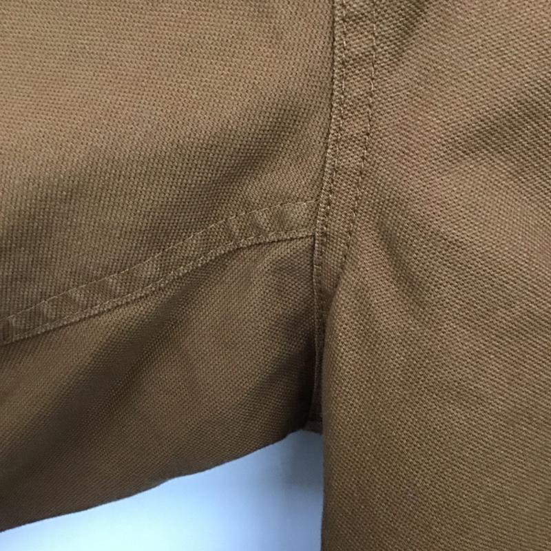 ジーユー GU ジャケット、上着 ジャンパー、ブルゾン 311-357822 パデッドジップアップパーカ アウター XXL 無地 茶 / ブラウン /  メンズ USED 古着 中古 10144744