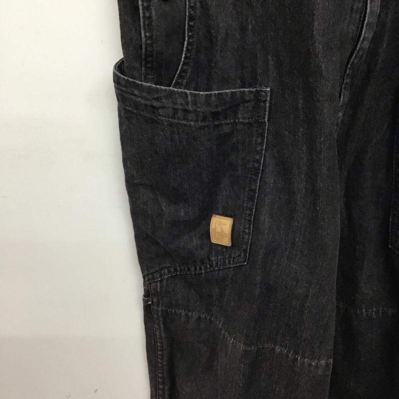チャムス CHUMS サロペット・オーバーオール サロペット、オーバーオール ch03-1318 ビーバーオールオーバーザオーバーオール M ロゴ、文字 ダークグレー / ダークグレー /  メンズ USED 古着 中古 10146164