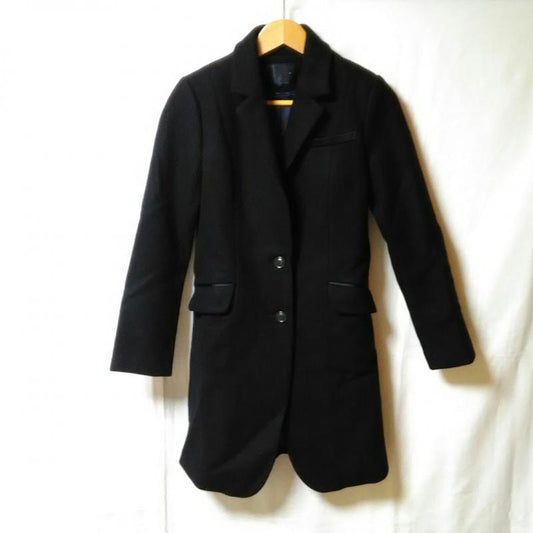 ボルニー BORNY コート コート一般 S 無地 黒 / ブラック /  レディース USED 古着 中古 10013162