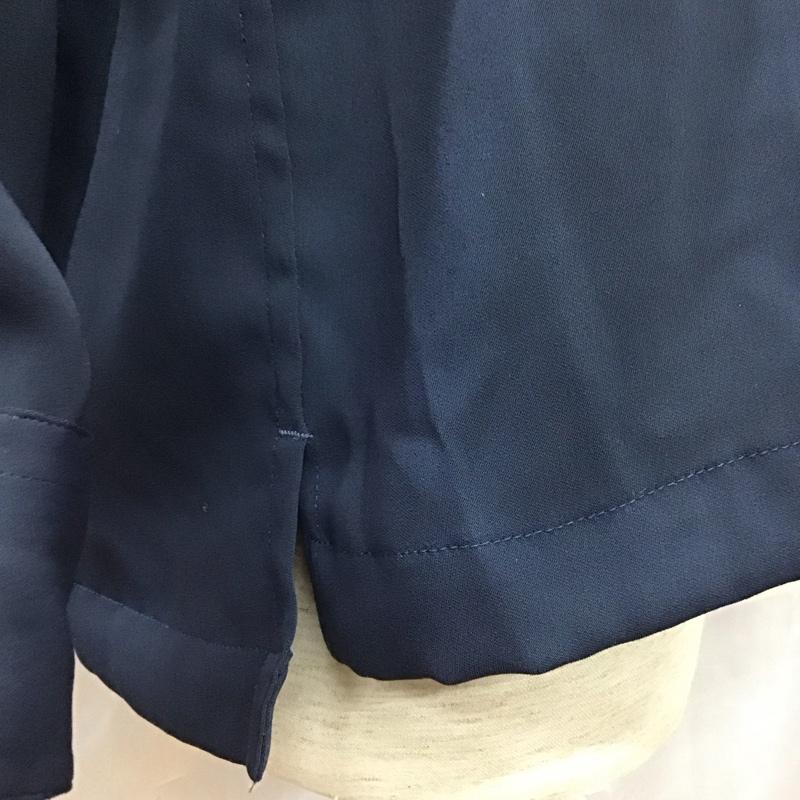 ユナイテッドトウキョウ UNITED TOKYO シャツ、ブラウス 長袖 長袖シャツ カラーシャツ ポケットシャツ 長袖カットソー 1 無地 紺 / ネイビー /  メンズ USED 古着 中古 10117428