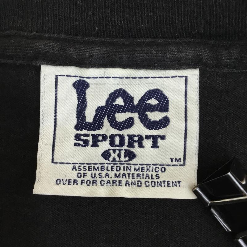 リー Lee Tシャツ 半袖 Lee SPORTS TEXAS MOTOR SPEEDWAY 黒 Tシャツ XL プリント 黒 / ブラック /  メンズ USED 古着 中古 10148473