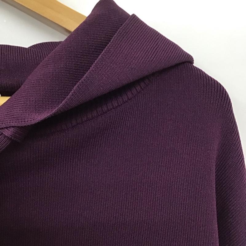 スライ SLY パーカー 長袖 030DSY70-0100 FREE 無地 紫 / パープル /  レディース USED 古着 中古 10140497