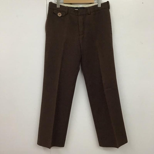 マークジェイコブス MARCJACOBS パンツ スラックス スラックスパンツ スリムパンツ ストライプパンツ 8 ストライプ 茶 / ブラウン /  メンズ USED 古着 中古 10126120