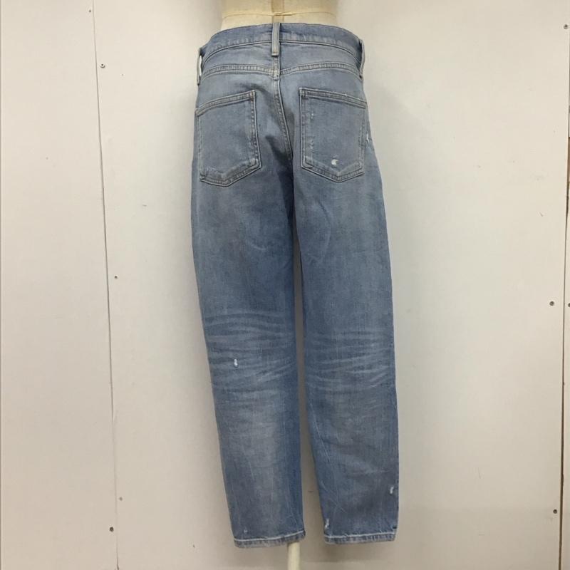 ザラウーマン ZARA WOMAN パンツ デニム、ジーンズ デニムパンツ スリムパンツ ストレッチパンツ ジーンズ 36 無地 インディゴ / インディゴ /  レディース USED 古着 中古 10110458