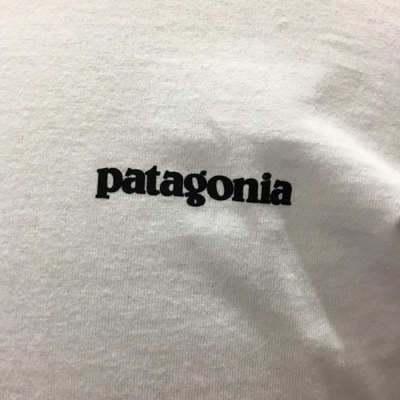パタゴニア patagonia Tシャツ 半袖 S プリント X ロゴ、文字 白 / ホワイト /  メンズ USED 古着 中古 10113472