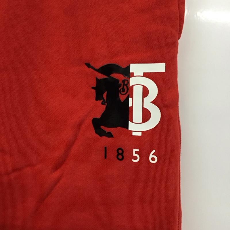 バーバリーロンドン Burberry London パンツ ショートパンツ ショートパンツ ハーフパンツ カジュアルパンツ スウェットパンツ ロゴ、文字 赤 / レッド /  ボーイズ USED 古着 中古 10120390