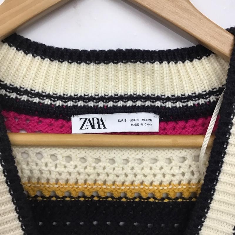 ザラ ZARA ベスト ベスト S  マルチカラー / マルチカラー /  レディース USED 古着 中古 10142738