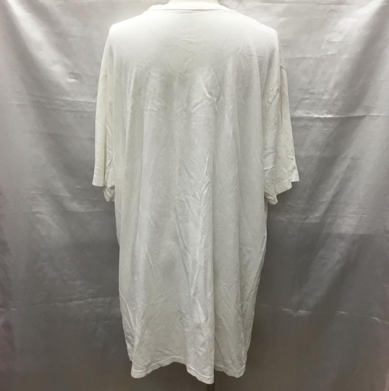 ポロラルフローレン POLO RALPH LAUREN Tシャツ 半袖 ポロベア 2XL プリント 白 / ホワイト /  メンズ USED 古着 中古 10118958