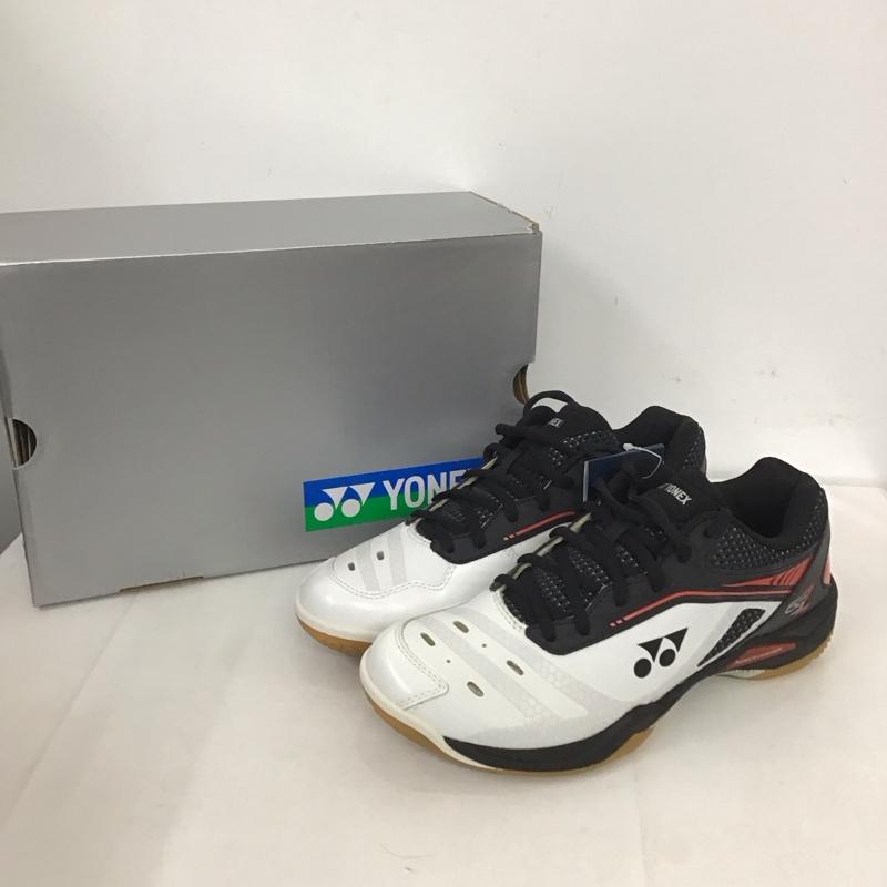 ヨネックス YONEX スニーカー スニーカー POWER CUSHION 65Z パワークッション65Z SHB65Z バドミントンシューズ 27.0cm 無地 白 / ホワイト / X 赤 / レッド /  メンズ USED 古着 中古 10125609