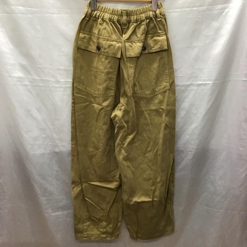 ハーベスティ HARVESTY パンツ チノパン A12112-1 サーカスパンツ 1 無地 ベージュ / ベージュ /  レディース USED 古着 中古 10123497