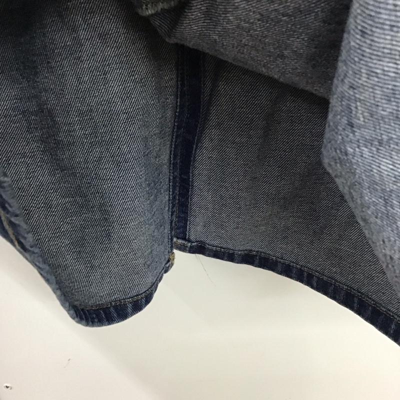 アーバンリサーチ URBAN RESEARCH スカート ロングスカート WH94-25M007 バックスリットデニムスカート タグ付き S 無地 青 / ブルー /  レディース USED 古着 中古 10129192