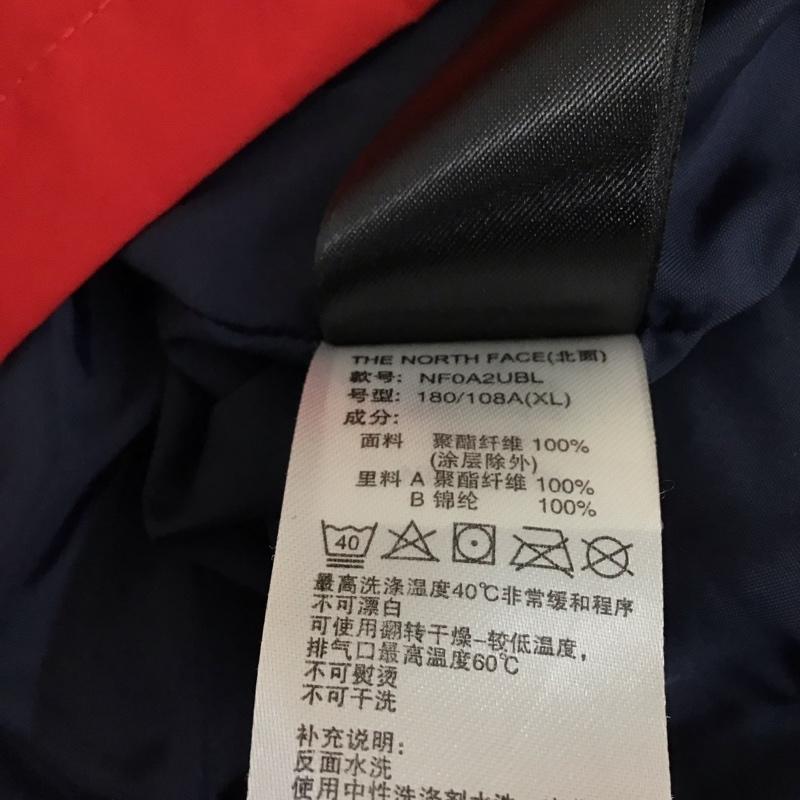 ザノースフェイス THE NORTH FACE ジャケット、上着 ジャンパー、ブルゾン nf0a2ubl マウンテンパーカー ジャケット アウター XL プリント 赤 / レッド /  メンズ USED 古着 中古 10113914
