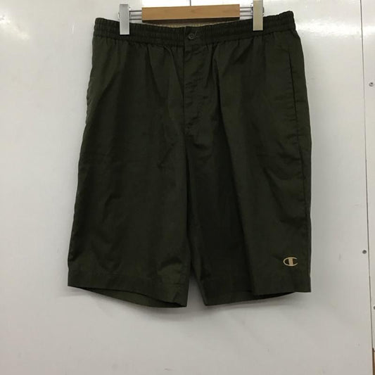 チャンピオン Champion パンツ ショートパンツ ハーフパンツ ショートパンツ カジュアルパンツ LL 無地 カーキ / カーキ /  メンズ USED 古着 中古 10138588