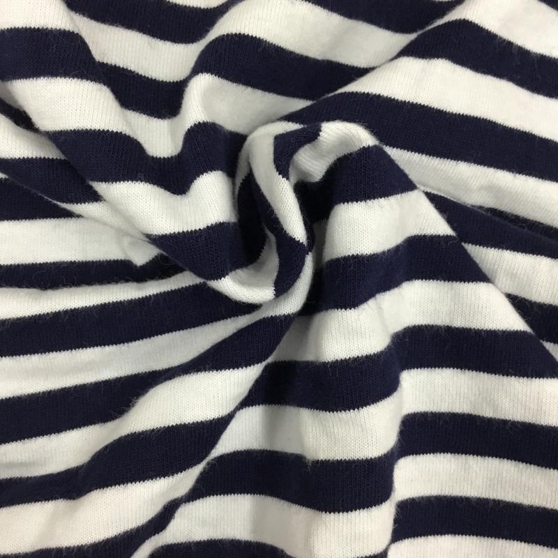 ギャップ GAP Tシャツ 半袖 クルーネック L ボーダー柄 白 / ホワイト / X 紺 / ネイビー /  メンズ USED 古着 中古 10117792