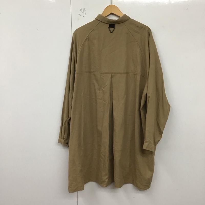 ジエダ Jieda シャツ、ブラウス 長袖 jie-17w-sh05 長袖シャツ 無地シャツ カラーシャツ 2 無地 ベージュ / ベージュ /  メンズ USED 古着 中古 10128776